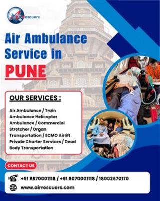24/7 Fast & Reliable Air Ambulance Services in Pune