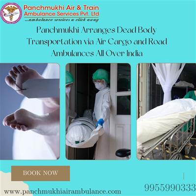 Panchmukhi Dead Body Transportation from Mumbai to Patna - fully equipped Corpse