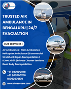 Trusted Air Ambulance in Bengaluru | 24/7 Evacuation