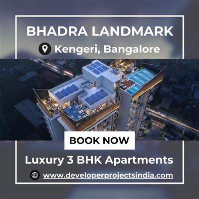 Bhadra Landmark - Spacious 3 BHK Flats with Modern Amenities in Kengeri