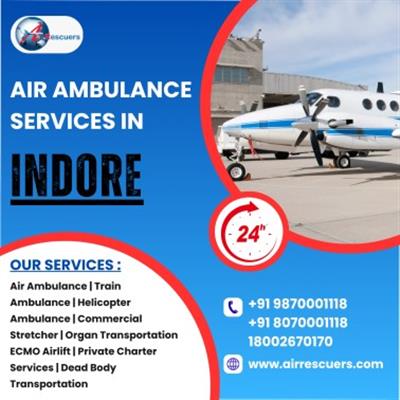 Indore’s Trusted Air Ambulance – Saving Lives 24/7!