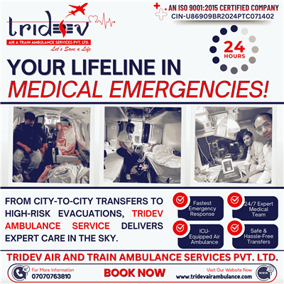 Justified Solutions - Tridev Air Ambulance Service in Patna