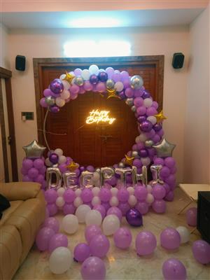 Call 09290703352 for Bride-to-Be Balloon Decoration | Bachelor Party in Madhapur