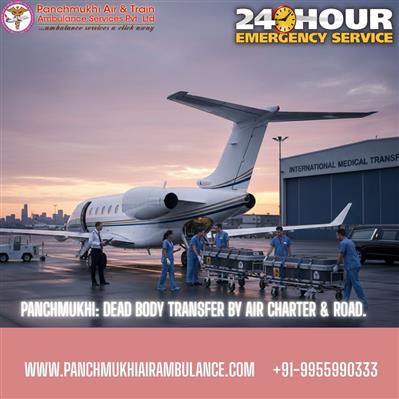 Panchmukhi Dead Body Transportation in Ranchi Is Available 24x7 for Exigency Bac