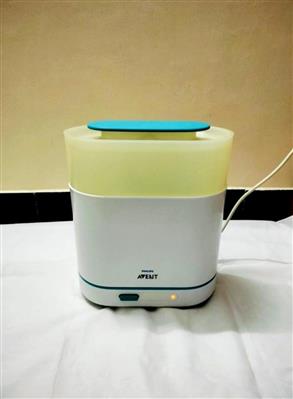 Philips Avent 3-in-1 Electric Steam Sterilizer | BPA-Free | Fast 6-min