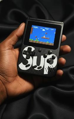 SUP Game Box 400 in 1 Retro Console — Classic B/W Gaming Handheld + TV Play