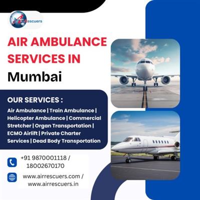 Fast & Reliable Air Ambulance in Maharashtra