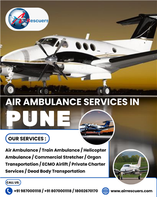 Air Ambulance in Pune: Immediate Care, Fast Transport