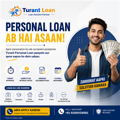 Turant Loan | Personal Instant Loan for Salaried Persons