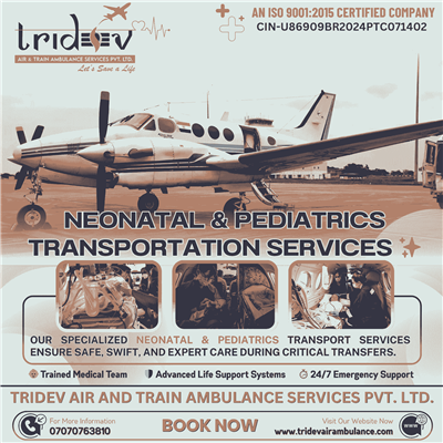 Many Risks Have Gone In Tridev Air Ambulance Service in Ranchi