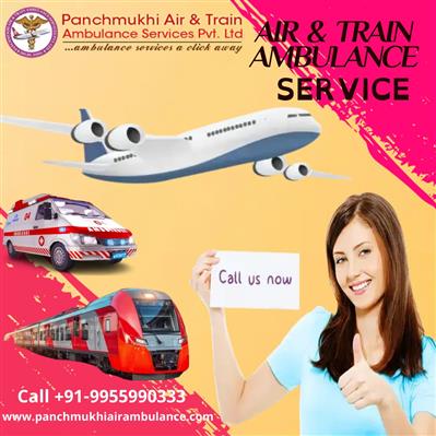 Hire Immediate Patient Care Air Ambulance in Haryana by Panchmukhi