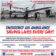 First Flight Service—Tridev Air Ambulance Service In Guwahati Has Superior