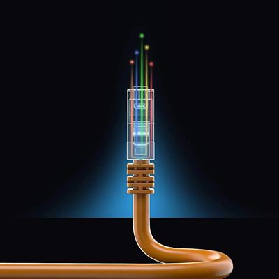 FEDUS Cat6 Ethernet Cable, High Speed 550Mhz 10 Gigabit Speed Utp Lan Cable, Net