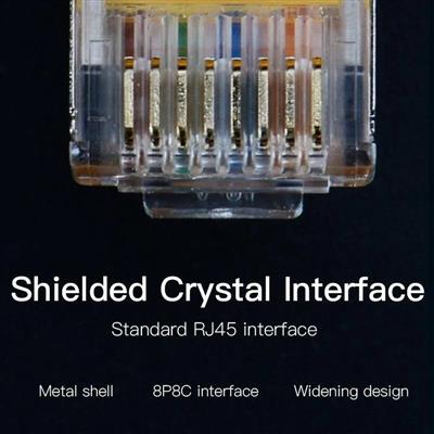 FEDUS Cat6 Ethernet Cable, High Speed 550Mhz 10 Gigabit Speed Utp Lan Cable, Net