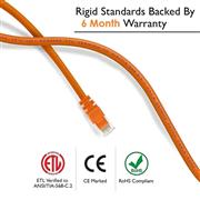 FEDUS Cat6 Ethernet Cable, High Speed 550Mhz 10 Gigabit Speed Utp Lan Cable, Net