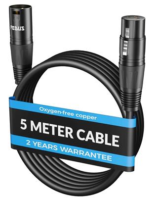 FEDUS StagePro XLR Cable, Professional Balanced XLR Male to Female Microphone ca
