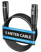 FEDUS StagePro XLR Cable, Professional Balanced XLR Male to Female Microphone ca