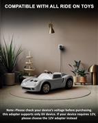 FEDUS 6v Charger for Kids Ride on Car Toys, 6 Volt Battery Charger with Charging