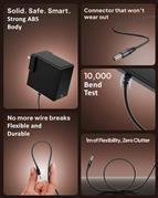 FEDUS 6v Charger for Kids Ride on Car Toys, 6 Volt Battery Charger with Charging