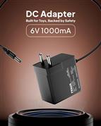 FEDUS 6v Charger for Kids Ride on Car Toys, 6 Volt Battery Charger with Charging