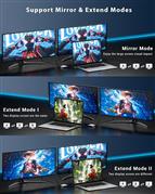 FEDUS 3-in-1 USB Hub Type C Hub, USB C Hub, USB Type C to 4K HDMI adapter Conver