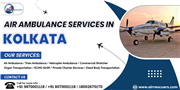 Air Ambulance Services in Kolkata: for Relocation