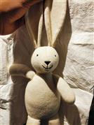 Pluchi Premium Knitted Bunny Soft Toy Baby-Safe Cotton Plush BIS Certified Nurse