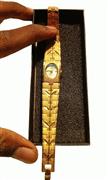 Premium Vintage Gold-Plated Women’s Quartz Watch – Elegant Collectible Timepiece