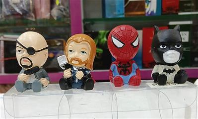 Marvel Superhero Mini Figure Collectible Set Premium PVC Action Toy Display Pack