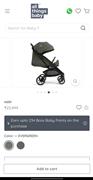 Joie Tourist Premium Lightweight Baby Stroller | Compact Travel Pram with Bag &