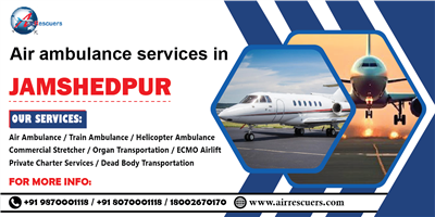 Air Ambulance Services in Jamshedpur for Emergencies