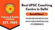 Best UPSC Coaching Centre in Delhi - Vajirao and Reddy Institute