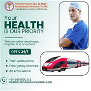 Panchmukhi ICU Train Ambulance from Patna to Delhi – Aiming to save lives
