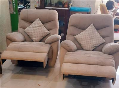 3+2 sofa set recliner DAMRO brand for sell