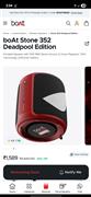 boAt Stone 350 Marvel Deadpool Edition Bluetooth Speaker – 10W, IPX7, 12H Playti