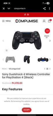 Original Sony PS4 DualShock 4 Wireless Controller | Precision Gaming Pad