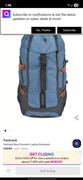 Fastrack Hike Master Backpack | Durable Travel & Trekking Bag