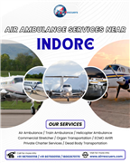 Swift Medical Airlift Indore | Air Rescuers