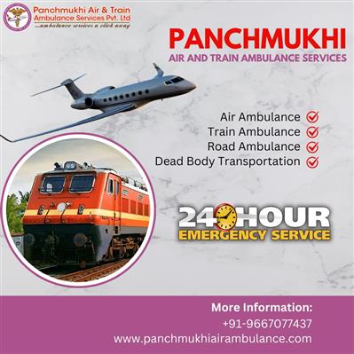 Pick Cost-Effective Panchmukhi Air Ambulance in Hyderabad