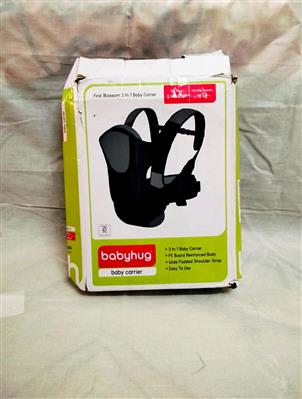 Babyhug First Blossom 3-in-1 Baby Carrier | Newborn to 12kg | Safe & Comfortable
