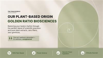 Plant Based Supplements | Nutraceutical Products | Golden Ratio