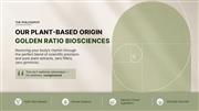 Plant Based Supplements | Nutraceutical Products | Golden Ratio
