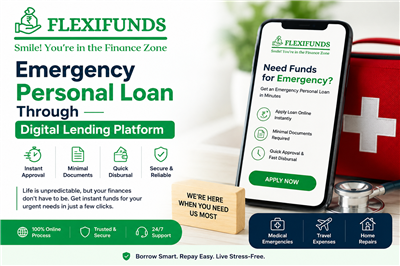 Emergency Personal Loan Through Digital Lending Platform