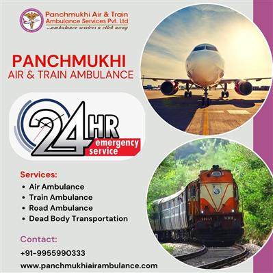 Use Life-Supporting Panchmukhi Air Ambulance from Kochi