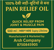 Pain Relief oil