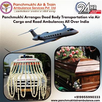 Freezer boxes are available for easy shifting at Panchmukhi Dead Body Transport