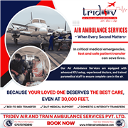 Flight With All Solutions—Tridev Air Ambulance Service In Patna, Go With The Ame