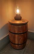 Solid Wood Centre Table, Side Table, Wooden Chest & Barrel Storage