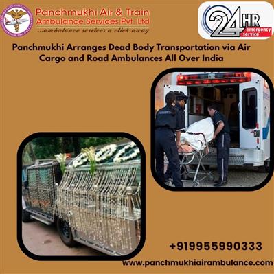 Panchmukhi Dead Body Transportation in Kolkata ensures minimal risk during shift
