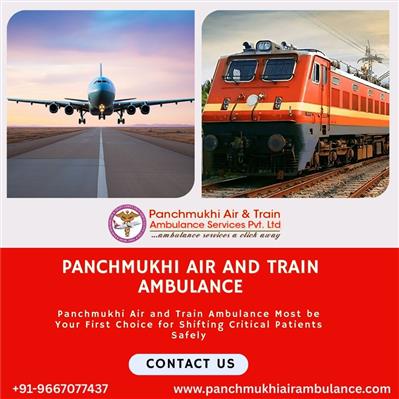 Emergency Air Ambulance from Patna with a Qualified Medical Team